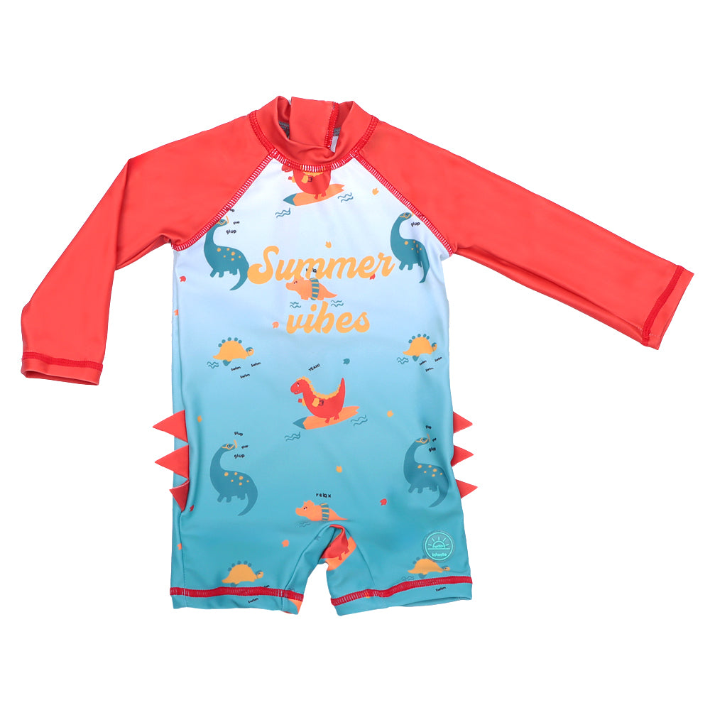 Traje de baño entero Dinos fps 50 uv niño