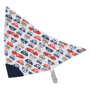 Babero Con Mordedor Impermeable Autitos Infanti