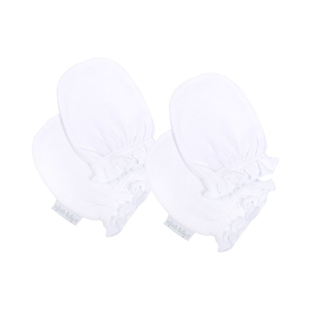 Bipack Mitones Blancos Unisex