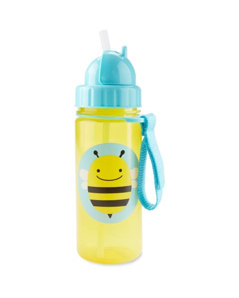 Zoo Straw Bottle Pp- Bee